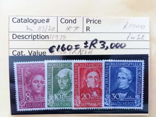 BUNDESPOST set ** (Lot-644)
