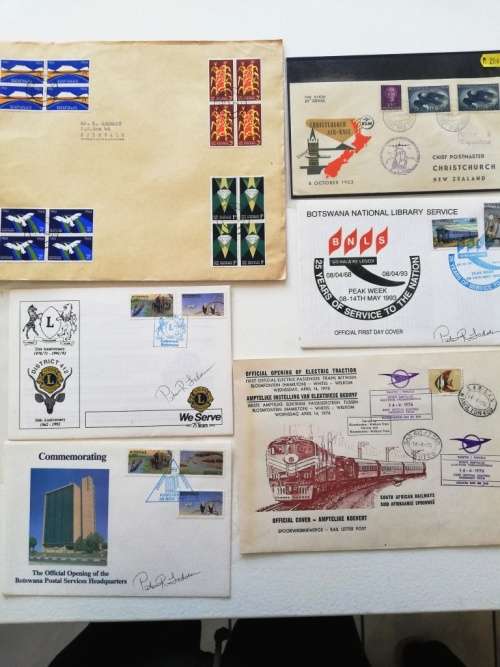 Special covers -some signed (Lot-647)
