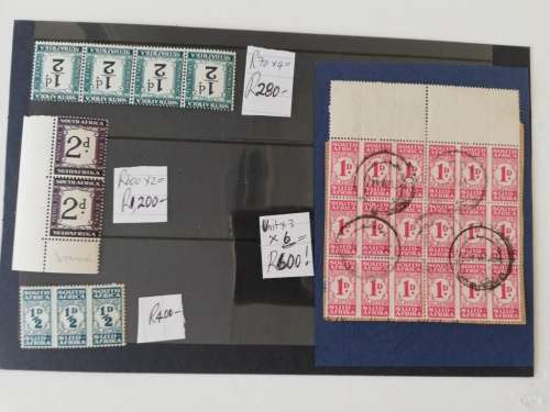 Union Postage Dues (Lot864)