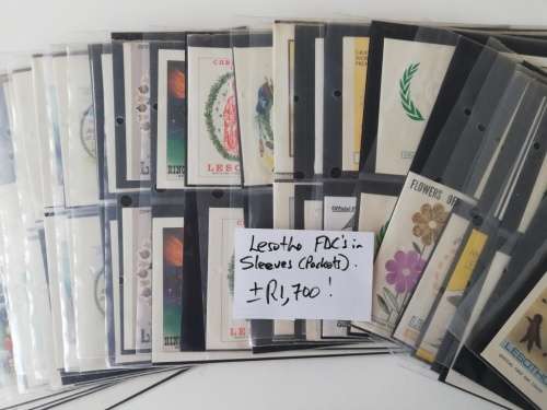 Lesotho in "sleeves" (Lot1138)