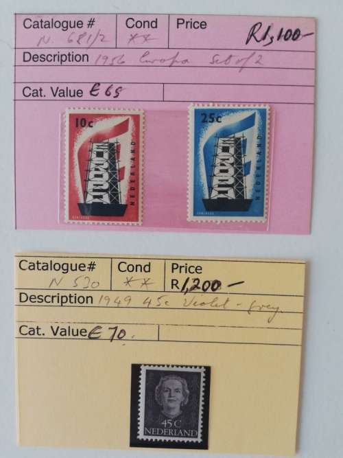 Better Nederland on cards (Lot1478)