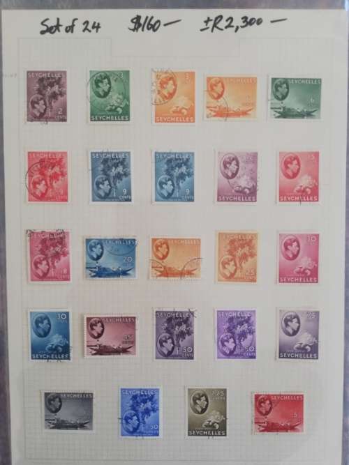 Seychelle Set on Page (Lot1712)
