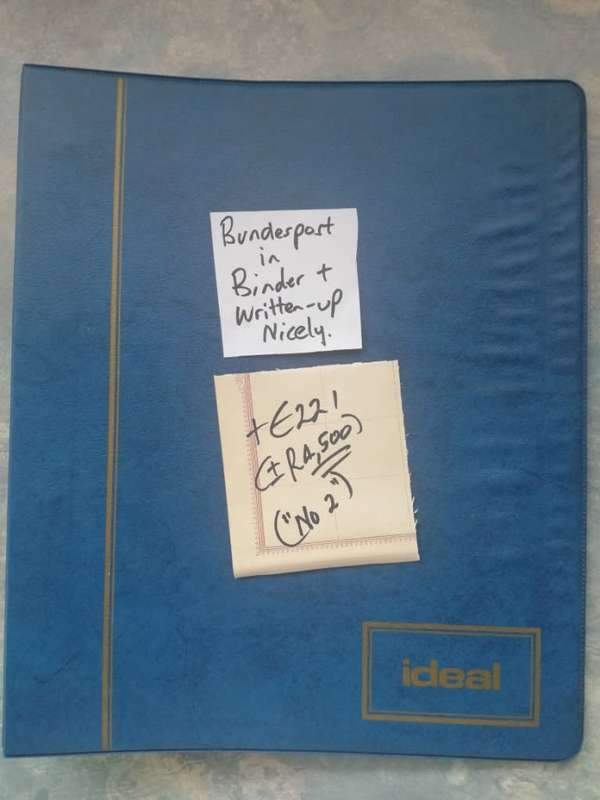 Bundespost in Binder (Lot452)