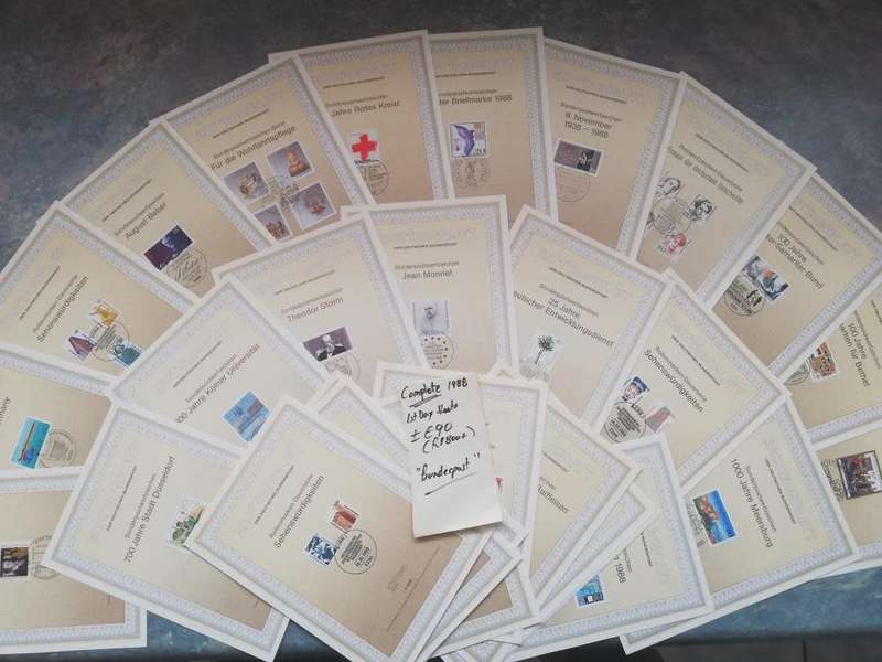German 1988 complete (Lot500)