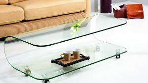 Contemporary Glass Coffee Table