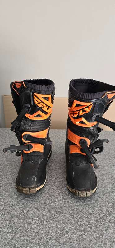Fly Racing Maverik Kids Motocross Boots - size 3