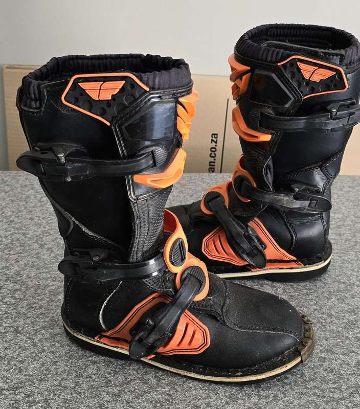 Fly Racing Maverik Kids Motocross Boots - size 3