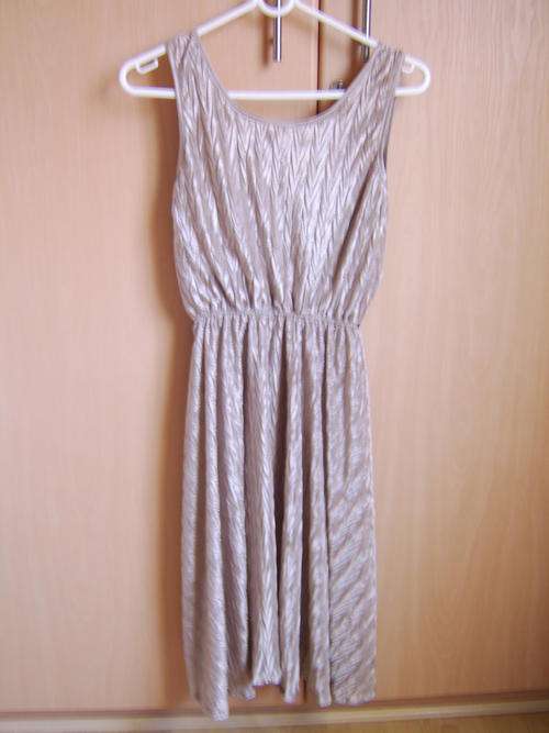 Gold dress Size 12