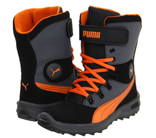 Puma Nivues Unisex Infants Black-Jaffa Ora Kids Size: 3