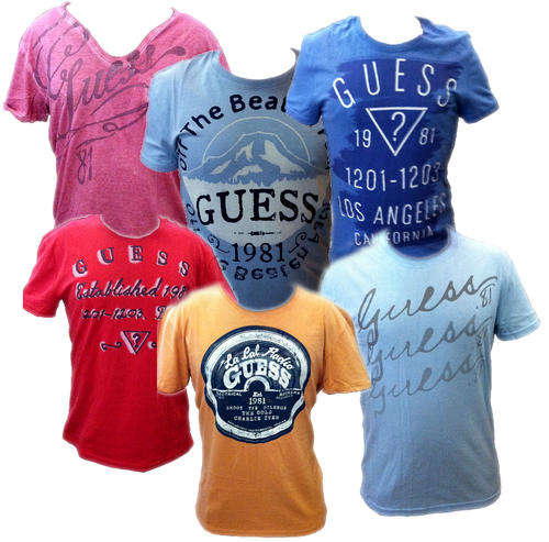 GUESS Mens T-Shirts