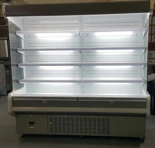 WALL CHILLER 2M / BEVERAGE REFRIGERATOR / COMMERCIAL FRIDGE / BEVERAGE COOLER / DISPLAY FRIDGE