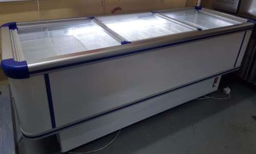 GLASS TOP FREEZER / ISLAND FREEZER / COMMERCIAL CHEST FREEZER / DISPLAY FREEZER / COMMERCIAL FRIDGE