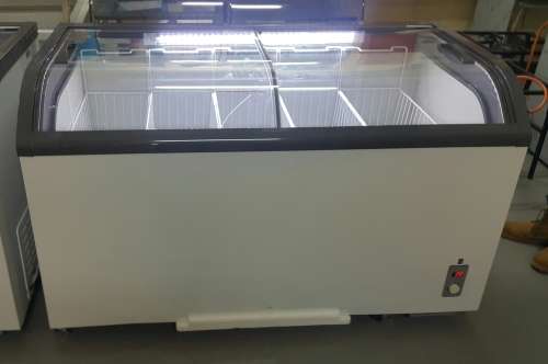 GLASS TOP FREEZER / ISLAND FREEZER / COMMERCIAL CHEST FREEZER / DISPLAY FREEZER / COMMERCIAL FRIDGE