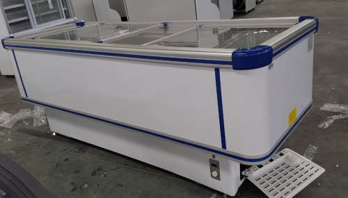 GLASS TOP FREEZER / ISLAND FREEZER / COMMERCIAL CHEST FREEZER / DISPLAY FREEZER / COMMERCIAL FRIDGE