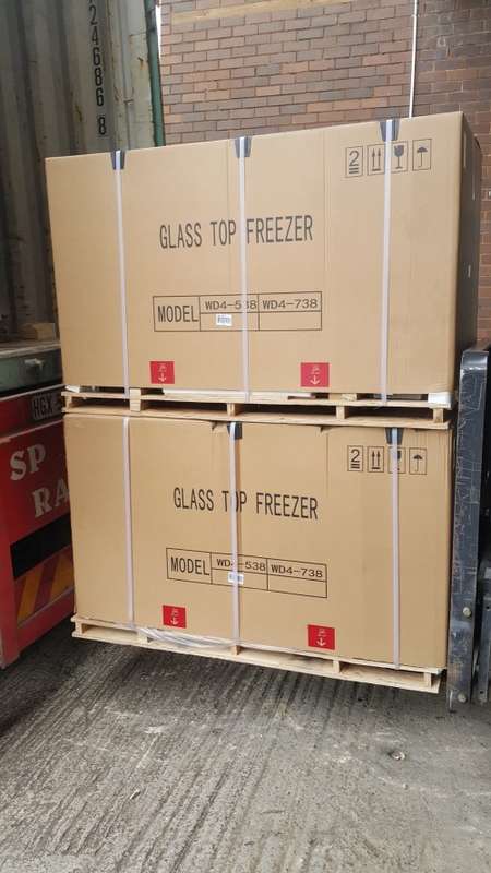 GLASS TOP FREEZER / ISLAND FREEZER / COMMERCIAL CHEST FREEZER / DISPLAY FREEZER / COMMERCIAL FRIDGE