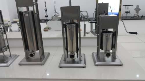 SAUSAGE FILLER MACHINE 10L - SAUSAGE MAKING MACHINE FOR SALE - WORS STOPPER