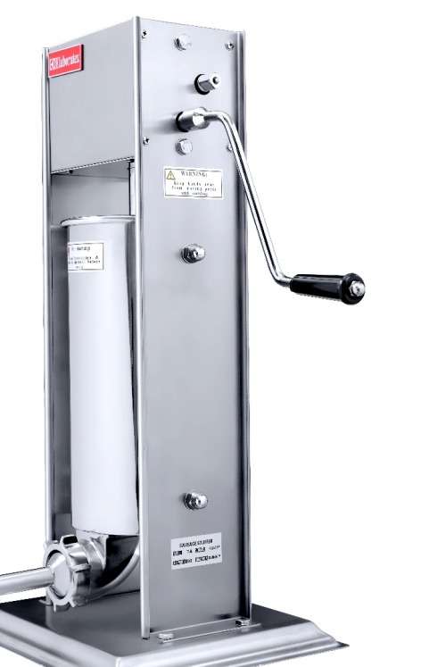 SAUSAGE FILLER MACHINE 10L - SAUSAGE MAKING MACHINE FOR SALE - WORS STOPPER