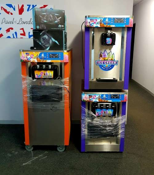 ICE CREAM MACHINE - ICE CREAM MAKER - SOFT SERVE ICE CREAM MACHINE - SINGLE FLAVOR ICE CREAM MACHINE