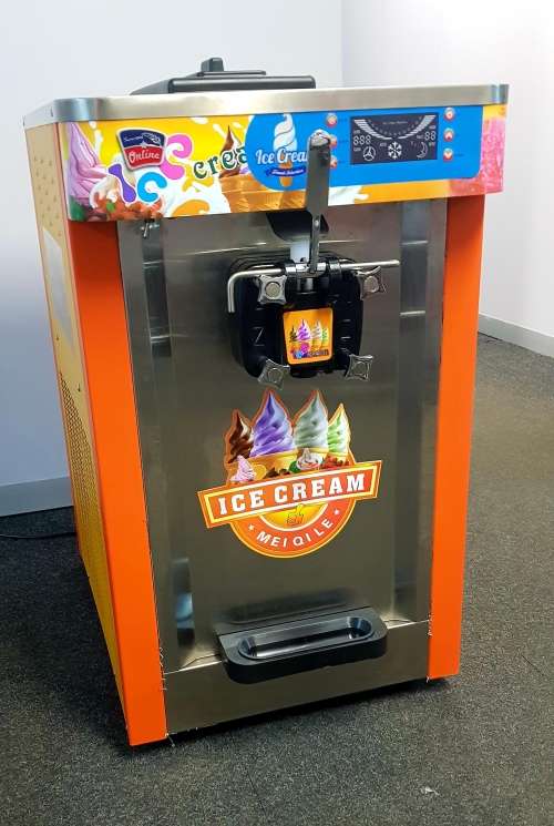 ICE CREAM MACHINE - ICE CREAM MAKER - SOFT SERVE ICE CREAM MACHINE - SINGLE FLAVOR ICE CREAM MACHINE