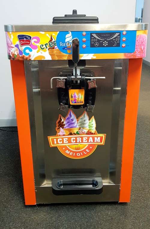 ICE CREAM MACHINE - ICE CREAM MAKER - SOFT SERVE ICE CREAM MACHINE - SINGLE FLAVOR ICE CREAM MACHINE