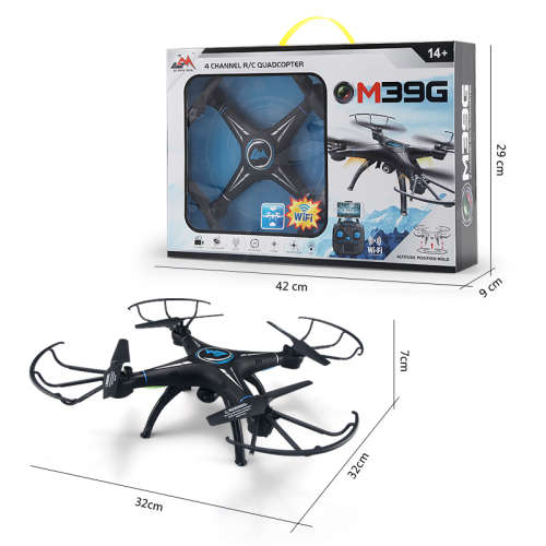 M39G Quadcopter high remote control six-axis camera, WiFi ,real time transmission aerial drone aircr