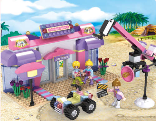 learning & education Dream girls House series cogo Building Block Set Girls 250 blocks