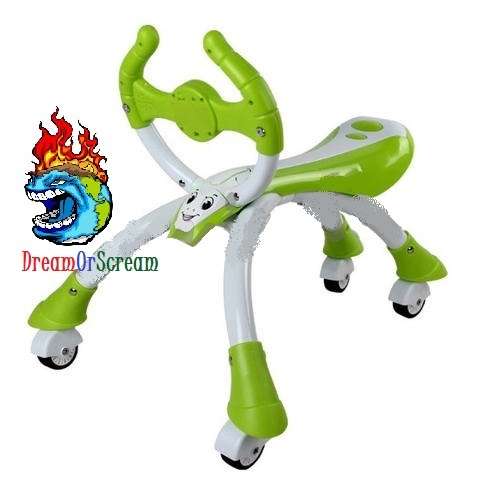 Baby Walker Steering wheel Ride On Toy Child Bike Bicycle Musical Push Scooter Toddler