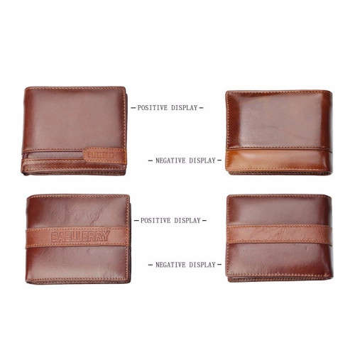 Baellerry Men Genuine Leather Vintage Wallet For Man (PA24)