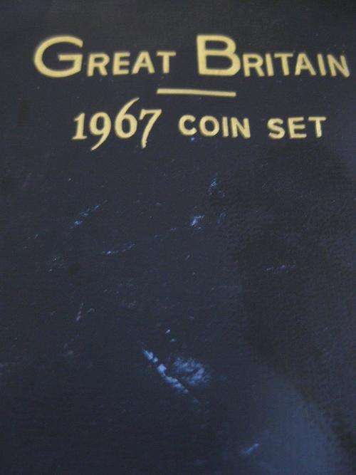 1967 Great Britain Coin Set - UNC