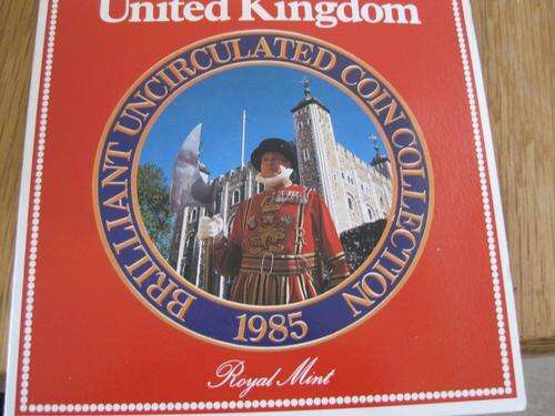 1985 United Kingdom Coin Set Proof
