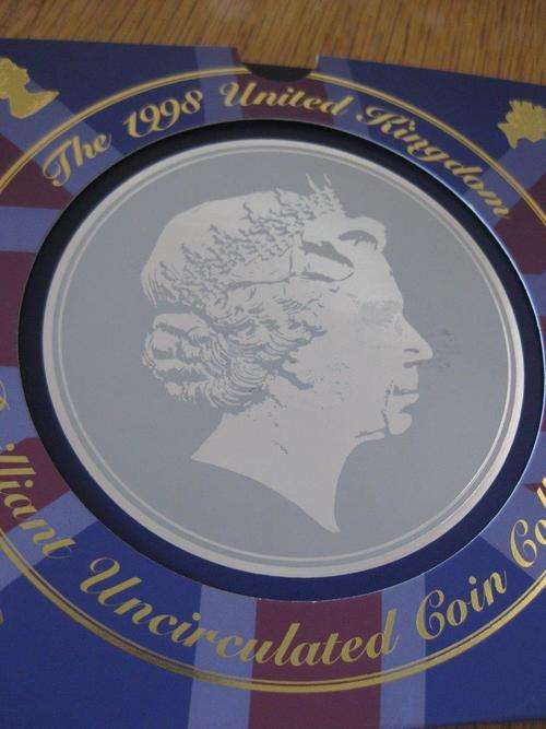 1998 United Kingdom Coin Set Proof