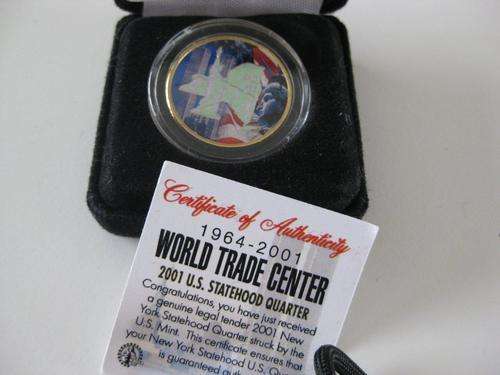 2001 World Trade Center Commerative Coin