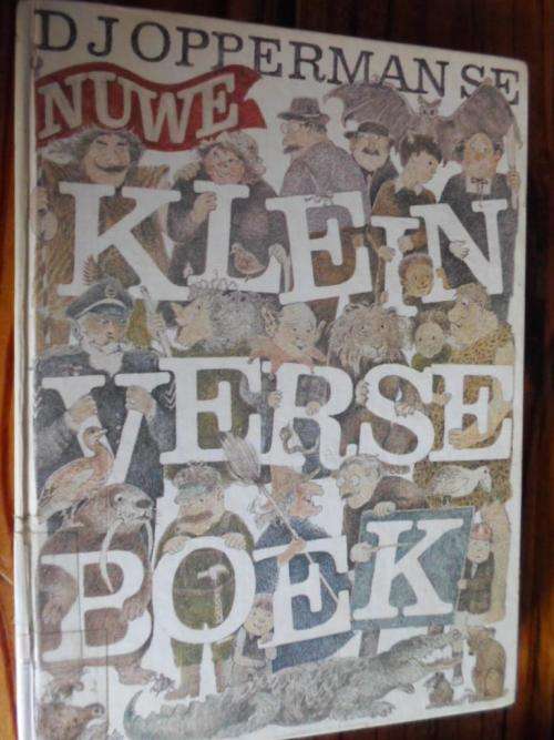DJ OPPERMAN SE NUWE KLEIN VERSEBOEK