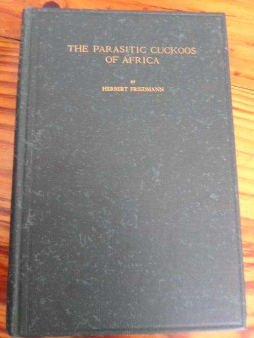 THE PARASITIC CUCKOOS OF AFRICA. By Herbert Friedmann