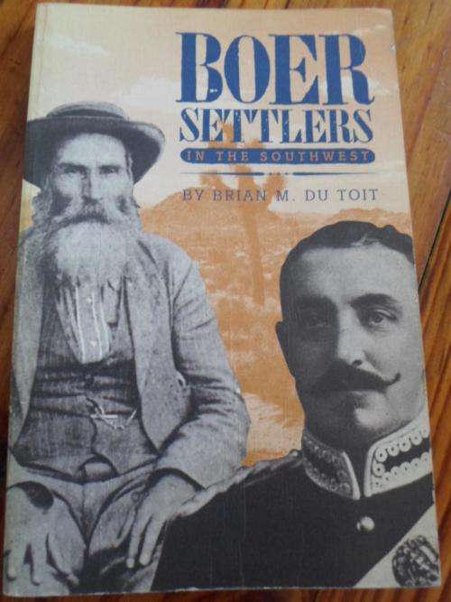 BOER SETTLERS IN THE (American) SOUTH WEST. Brian M du Toit