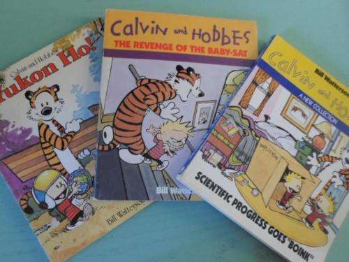 CALVIN AND HOBBES. 3 Books