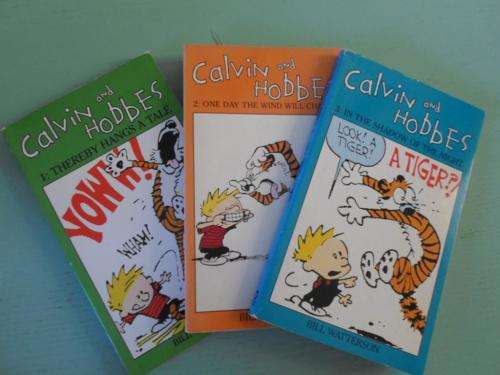 CALVIN and HOBBES. 3 Booklets