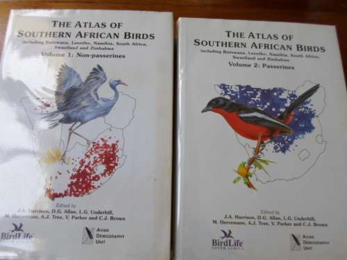 THE ATLAS OF SOUTHERN AFRICAN BIRDS. Volume 1 & 2