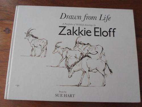A PORTFOLIO OF WILDLIFE DRAWINGS BY ZAKKIE ELOFF. Drawn By Life