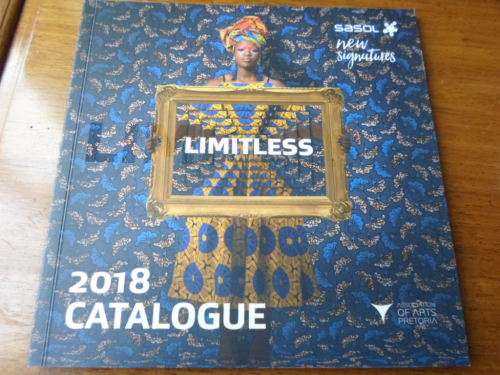 LIMITLESS. Sasol New Signatures Art Competition. 2018 Catalogue