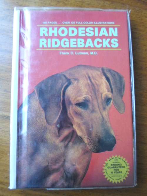 Rhodesian Ridgeback Frank C. Lutman