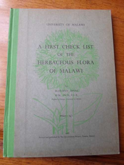 Herbaceous Flora of MALAWI - Checklist