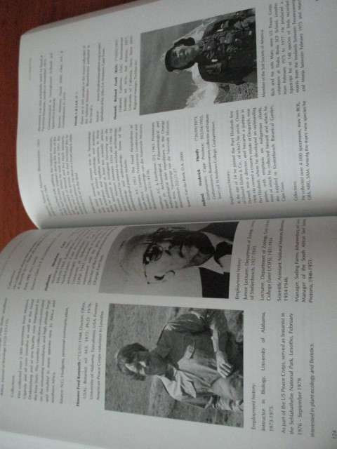 A Biographical Dictionary of Contributors to the Natural History of the Free State and Lesotho