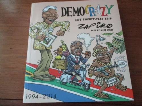 Signed with drawing - ZAPIRO. DemoCRAZY. SA's Twenty-Year Trip 1994-2014