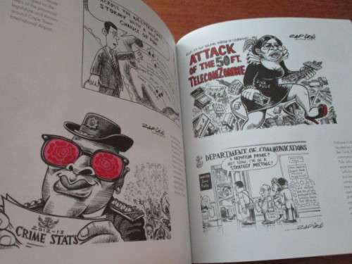 Signed with drawing - ZAPIRO. DemoCRAZY. SA's Twenty-Year Trip 1994-2014
