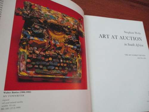 ART AT AUCTION IN SOUTH AFRICA. Stephan Welz. The Art Market Review 1969 to 1995