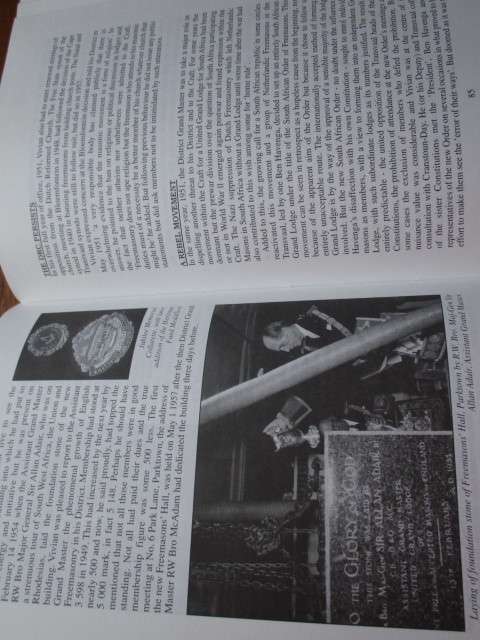 Collectors' Edition. A Century of Brotherhood. English Freemasonry in Transvaal 1895-1995