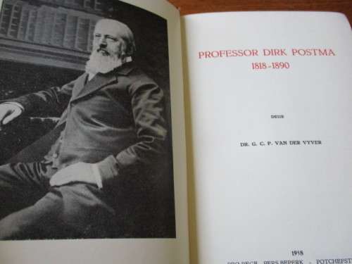 Prof DIRK POSTMA 1818-1890