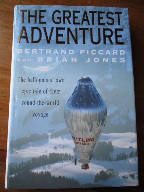 THE GREATEST ADVENTURE. Balloonists' round-the-world journey