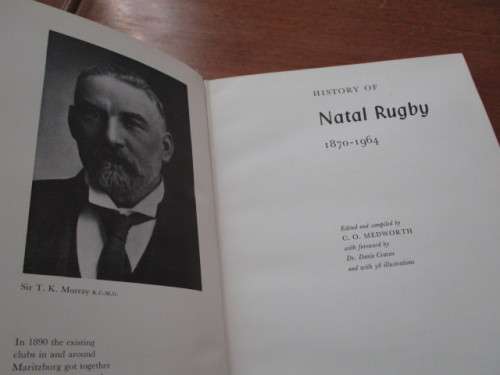NATAL RUGBY 1870-1964
